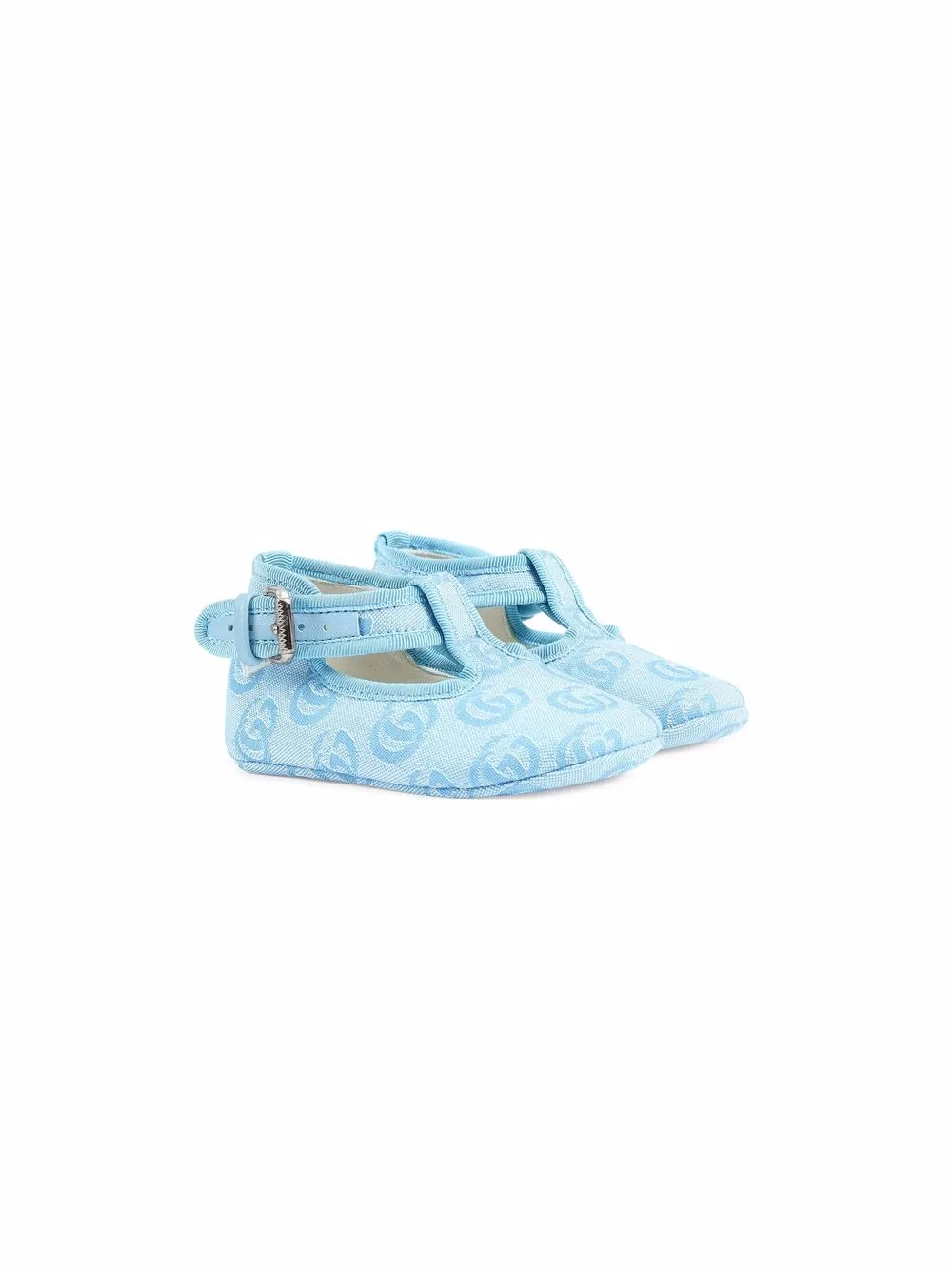 

Gucci Kids mocasines con motivo Interlocking G - Azul