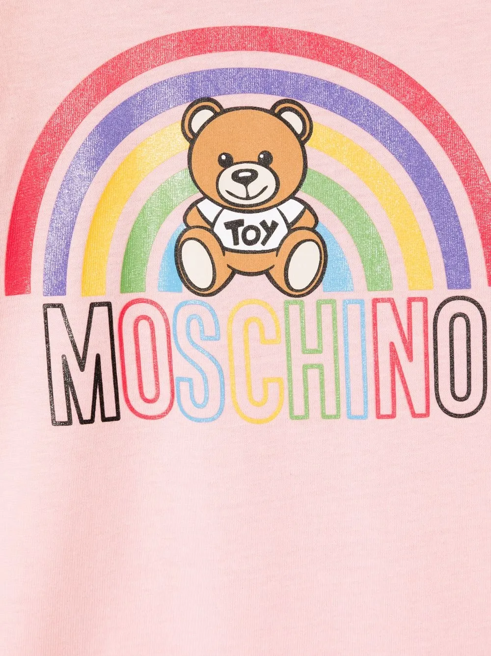 фото Moschino kids комбинезон с логотипом