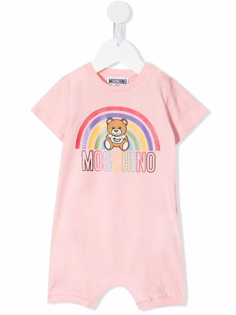 фото Moschino kids комбинезон с логотипом