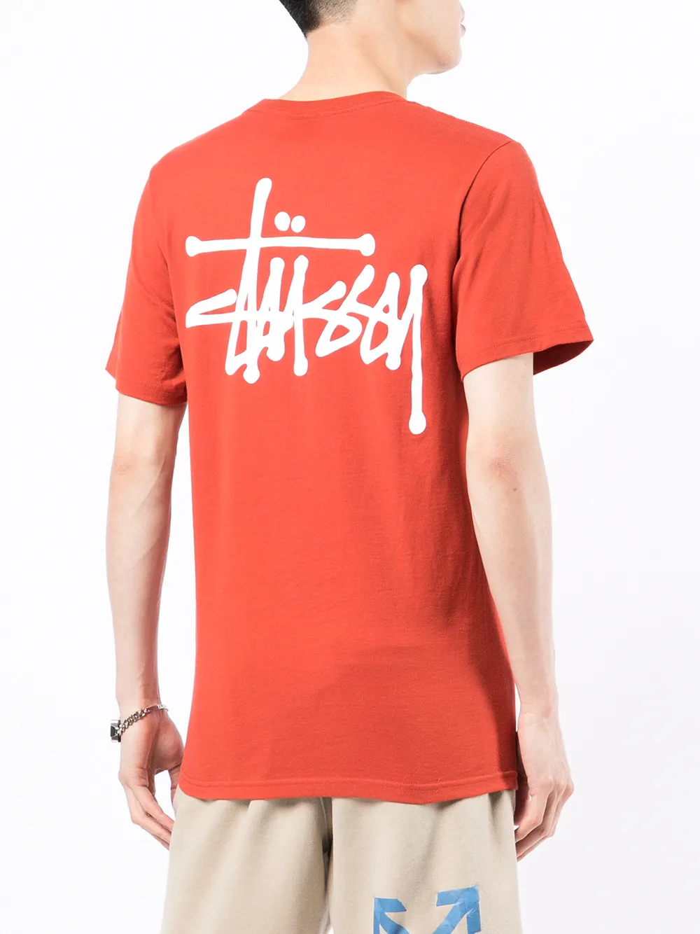 фото Stussy футболка с логотипом