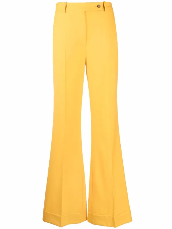 Rochas high-waisted Flared Trousers 