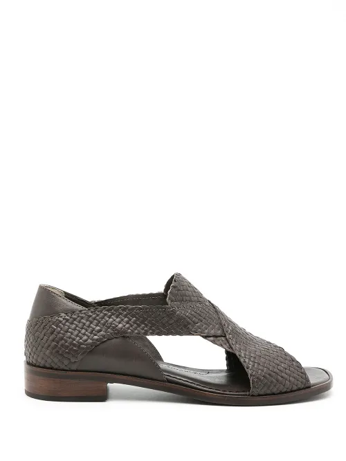 Sandales Rasteira Greek à design tissé - Sarah Chofakian - Modalova