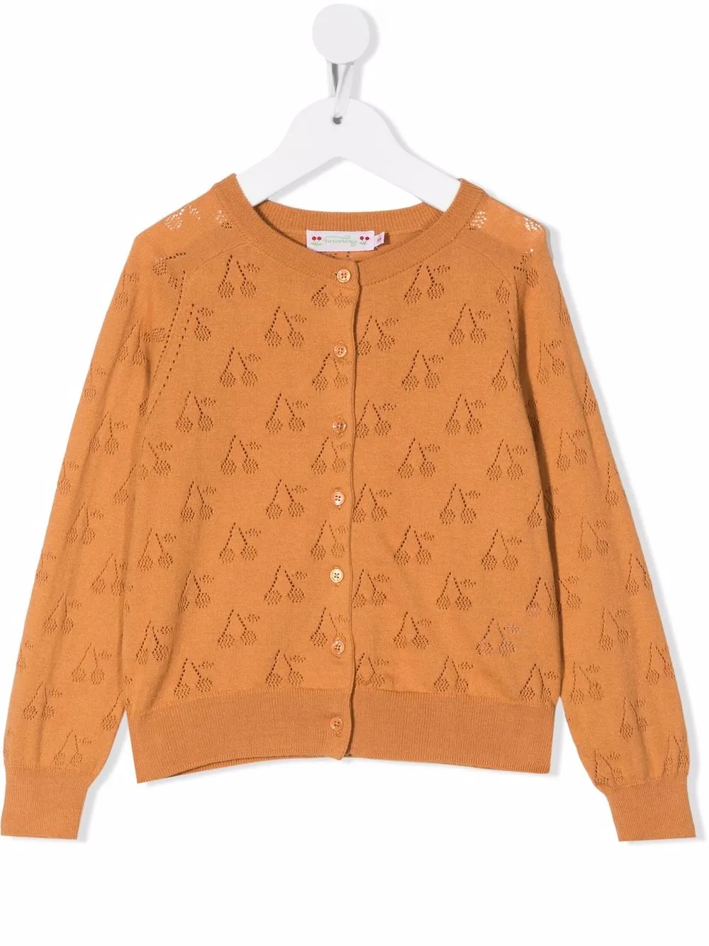 

Bonpoint Aspiration cotton cardigan - Orange