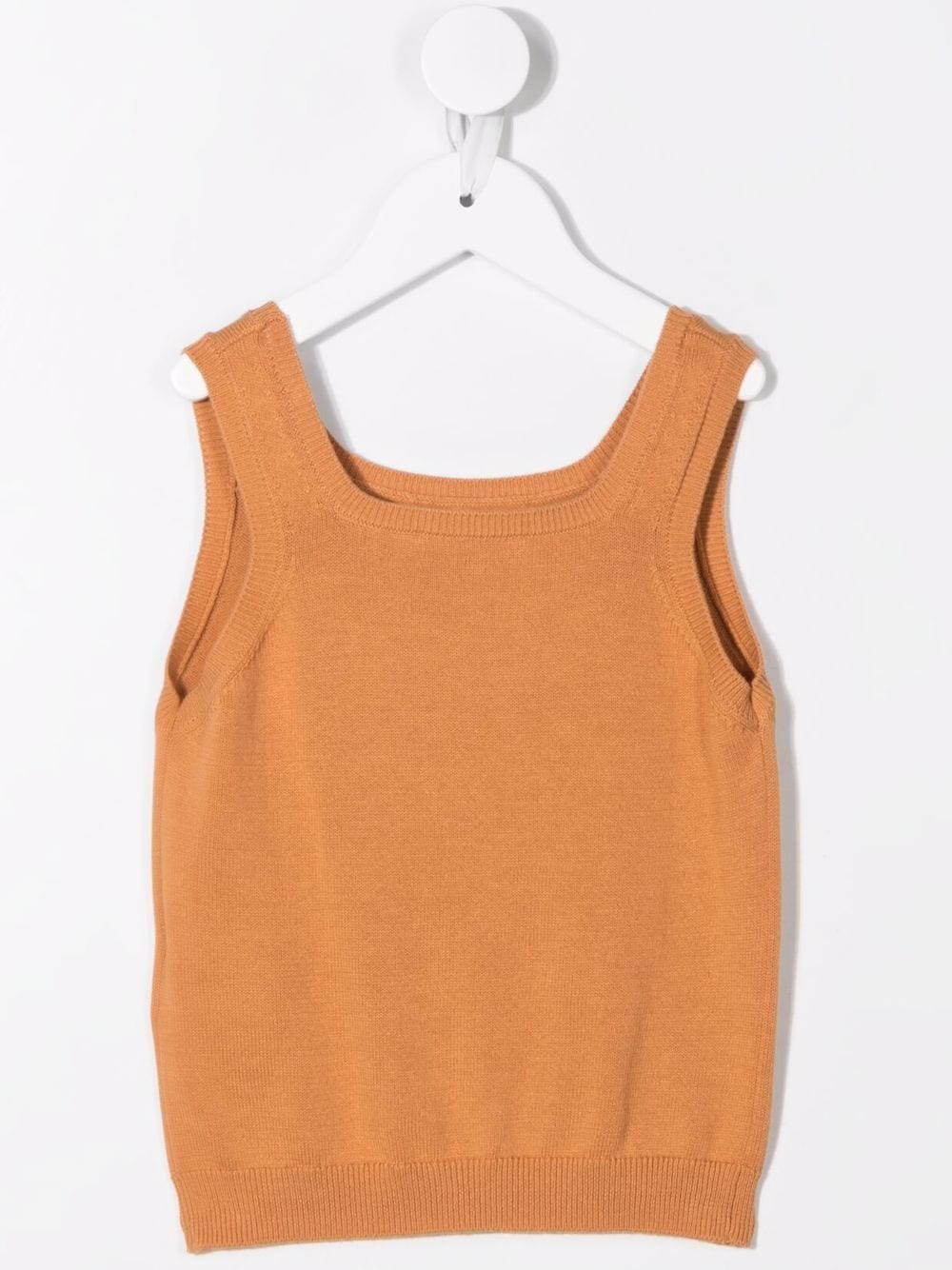 Bonpoint Gebreide tanktop - Beige