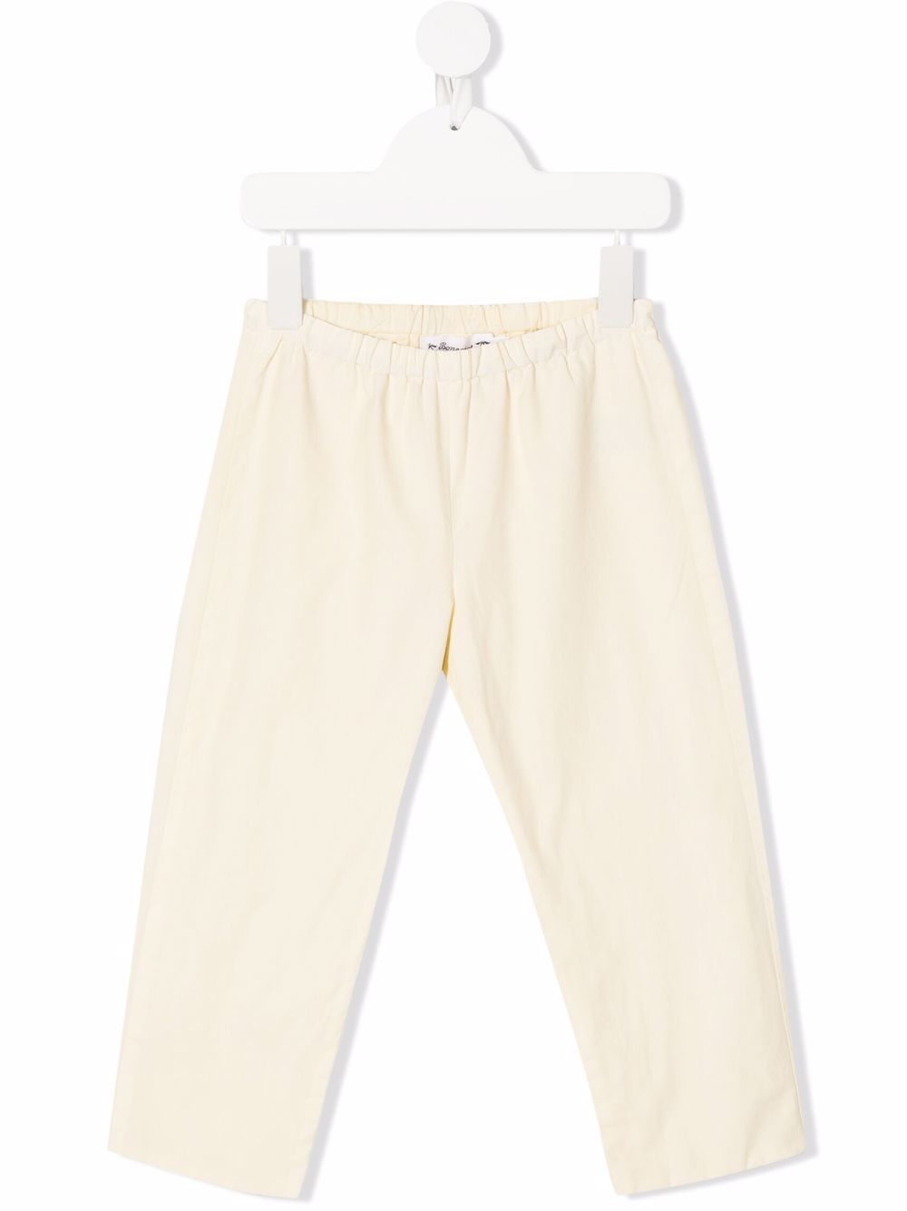 Bonpoint Dandy cotton track pants - Yellow