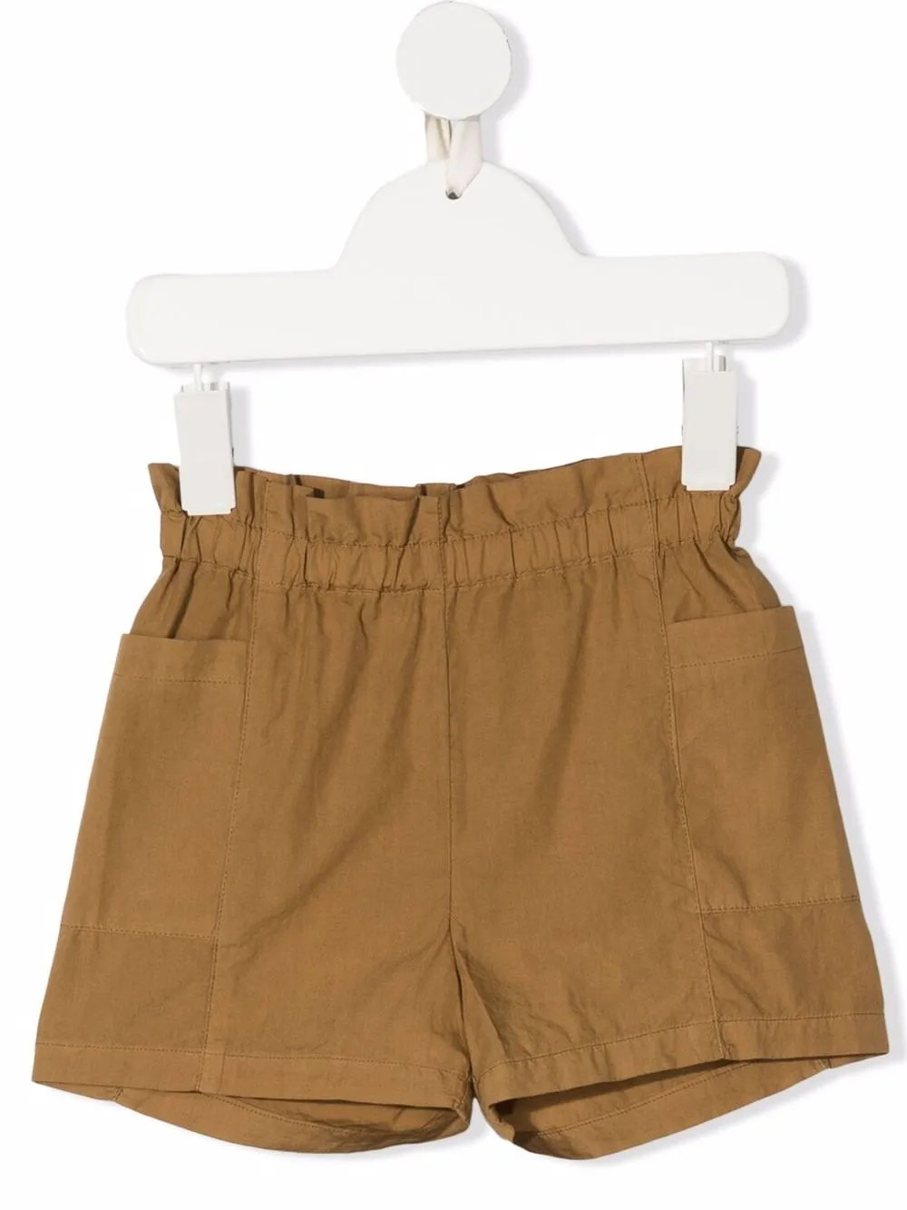 

Bonpoint pocket-detail cotton shorts - Brown