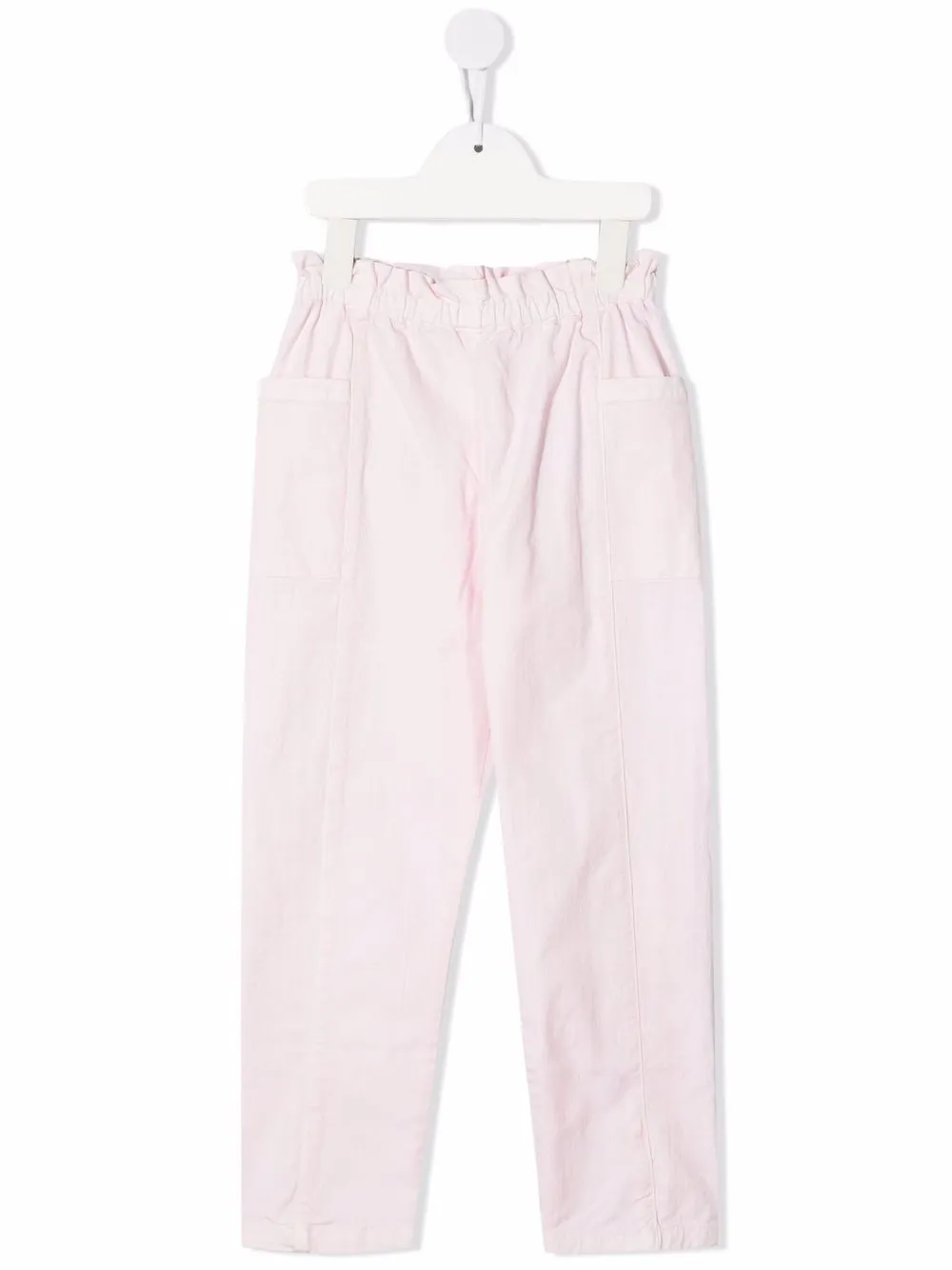 

Bonpoint pantalones con cintura paper bag - Rosado