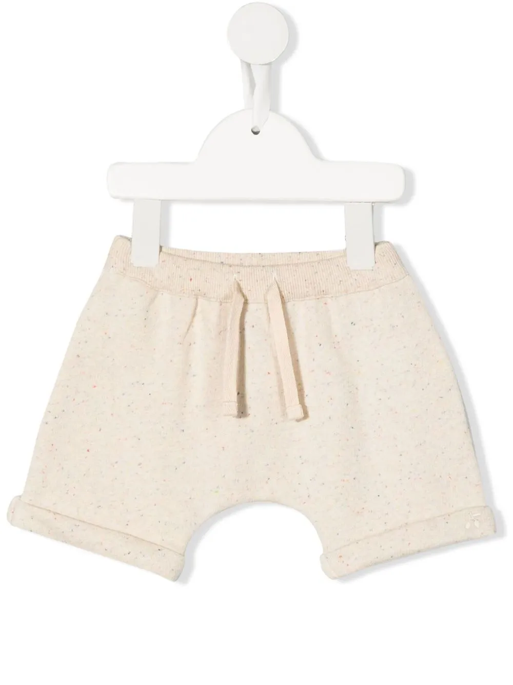 

Bonpoint speckled drawstring shorts - Neutrals
