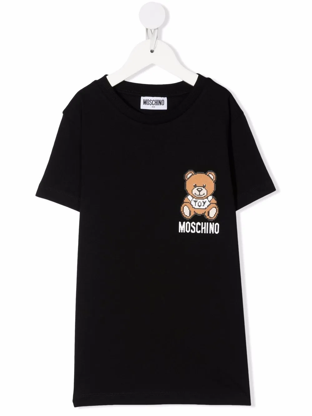 фото Moschino kids футболка с принтом