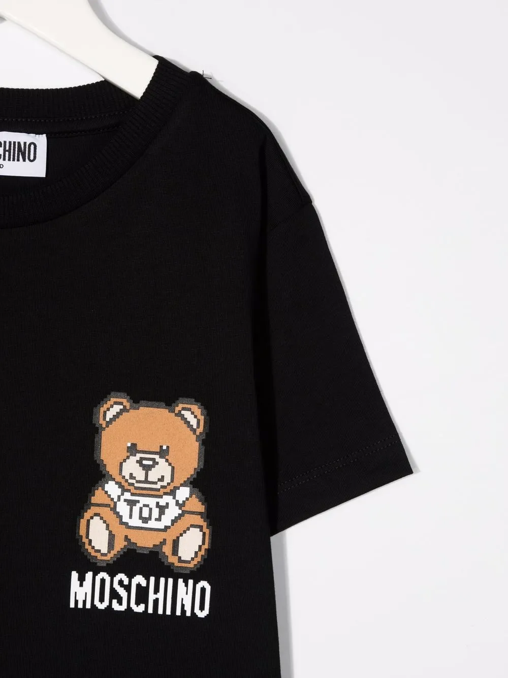 фото Moschino kids футболка с принтом