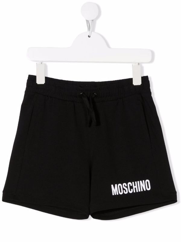 Black moschino discount shorts