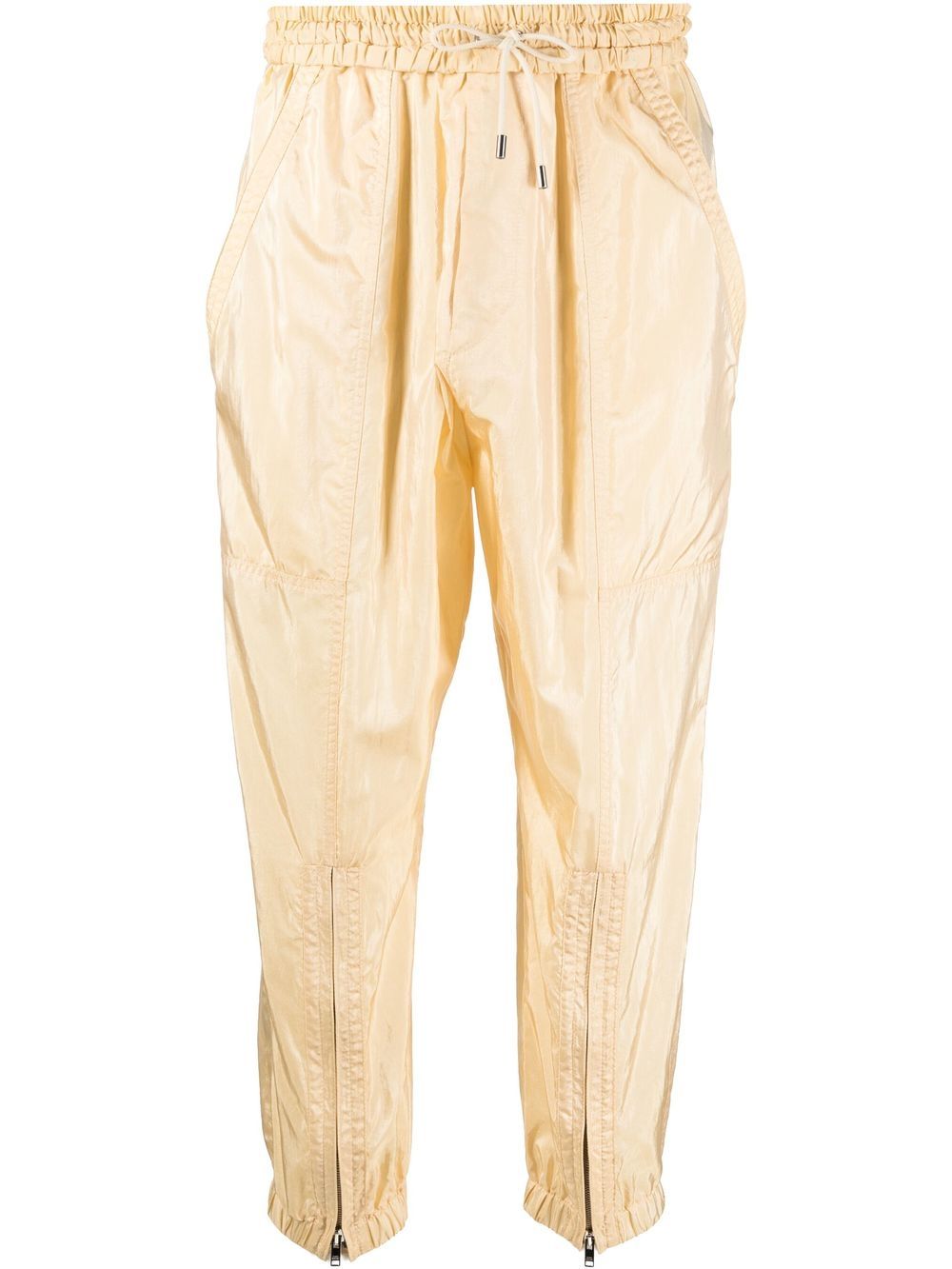 Lahore tapered cropped trousers