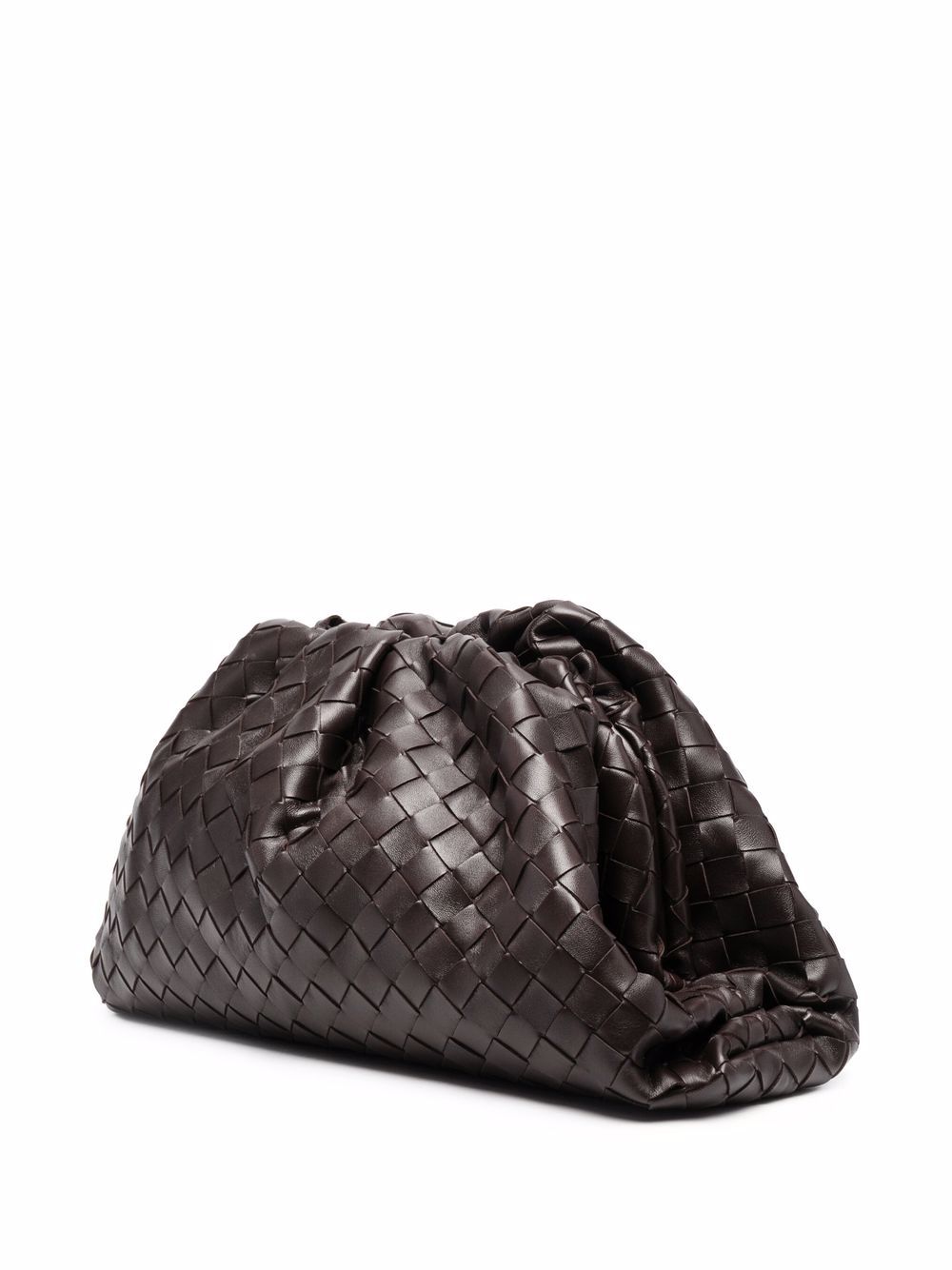 фото Bottega veneta клатч pouch с плетением intrecciato