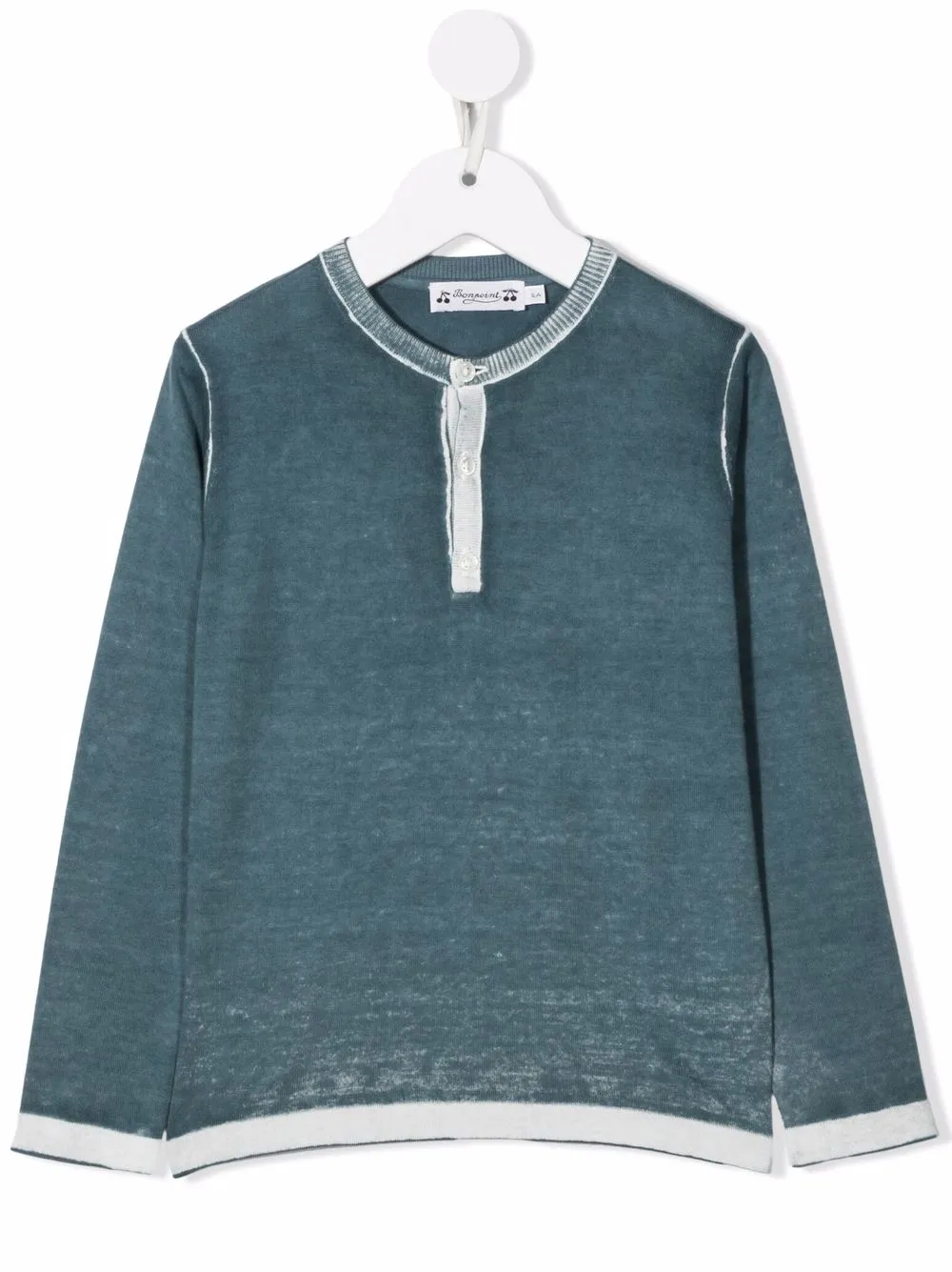 

Bonpoint Azar buttoned jumper - Blue