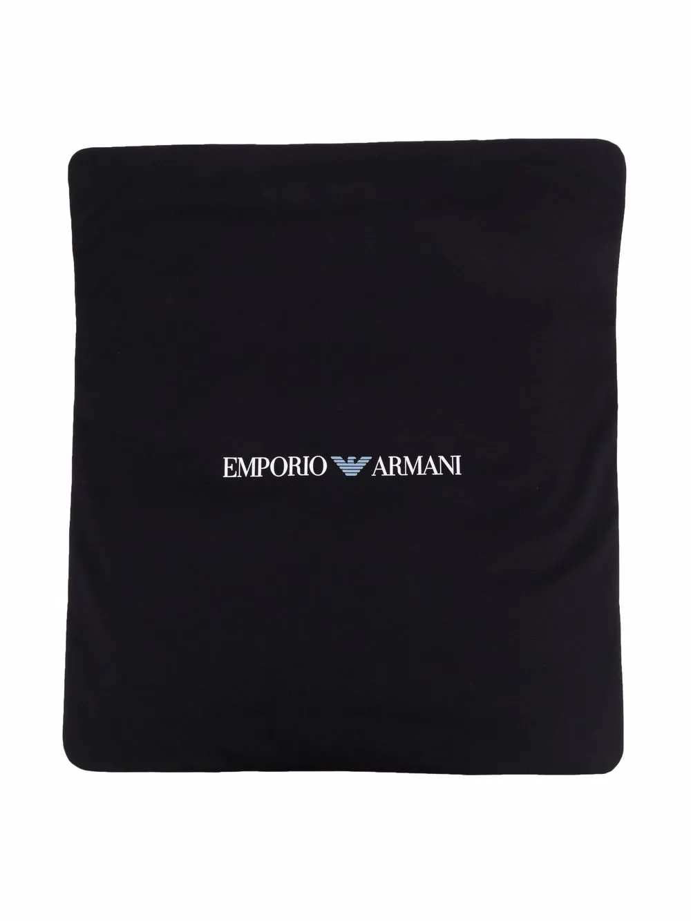 

Emporio Armani Kids sleeping bag con logo estampado - Azul