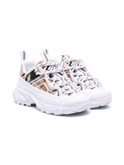 Burberry Kids - chunky House Check sneakers