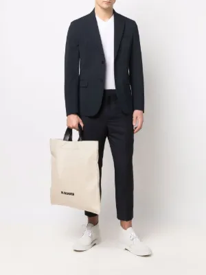 JIL SANDER ジルサンダー トートバッグ 黒 - 4104825E0077 Jil Sander(ジルサンダー) トートバッグ(レディース) - 海外通販