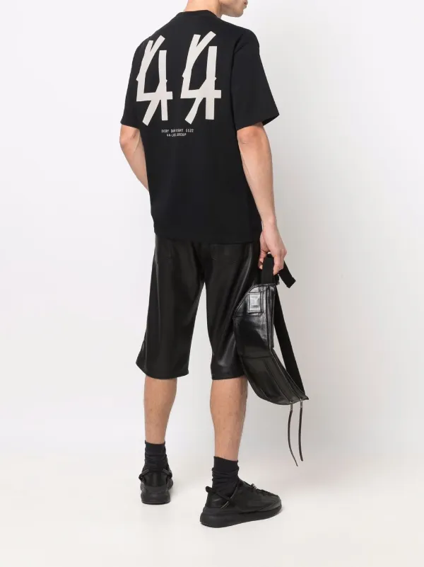 44 label group rear logo-print T-shirt 