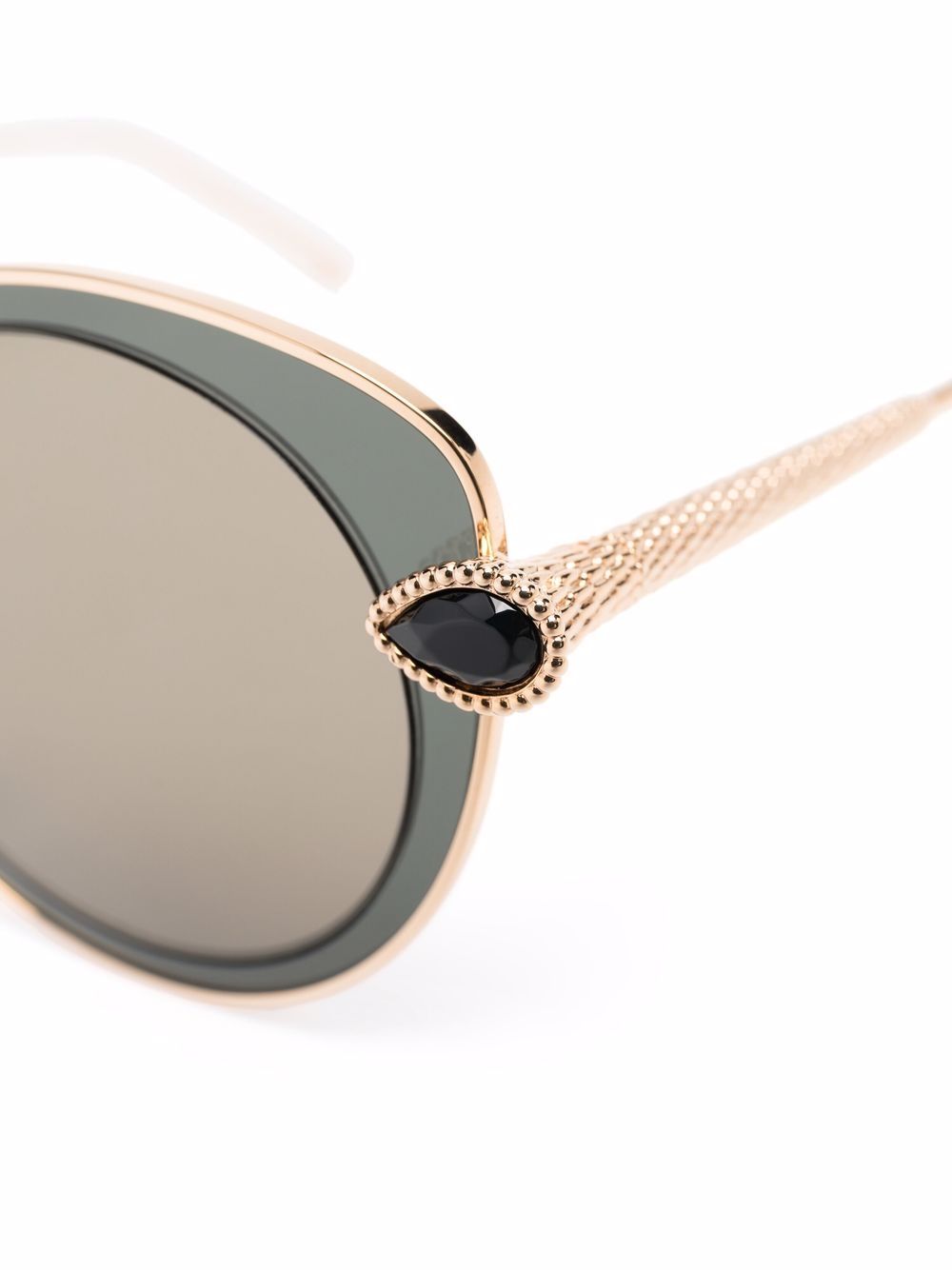 фото Boucheron eyewear солнцезащитные очки в круглой оправе