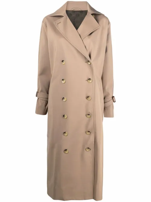 Manteau mi-long à boutonnière croisée - TOTEME - Modalova