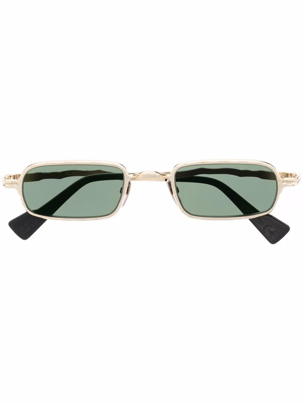 

Kuboraum rectangle-frame sunglasses - Gold