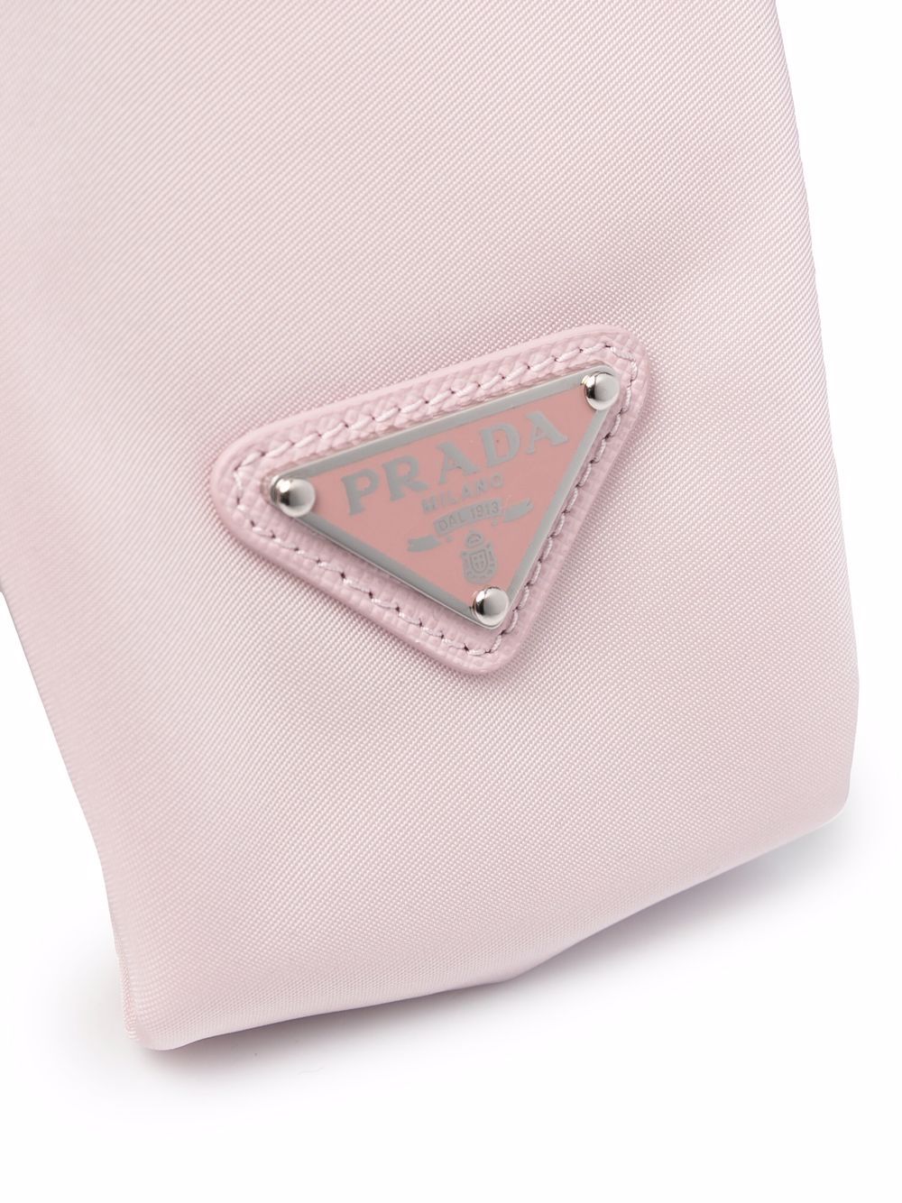 Prada Haarband met logo - Roze