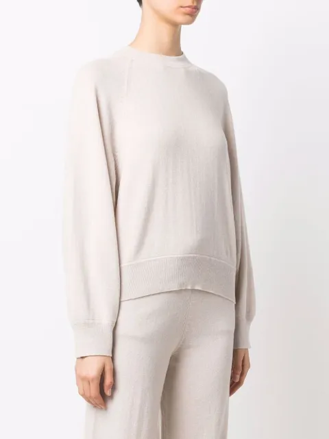 Loulou Studio Pemba Cashmere Jumper - Neutrals