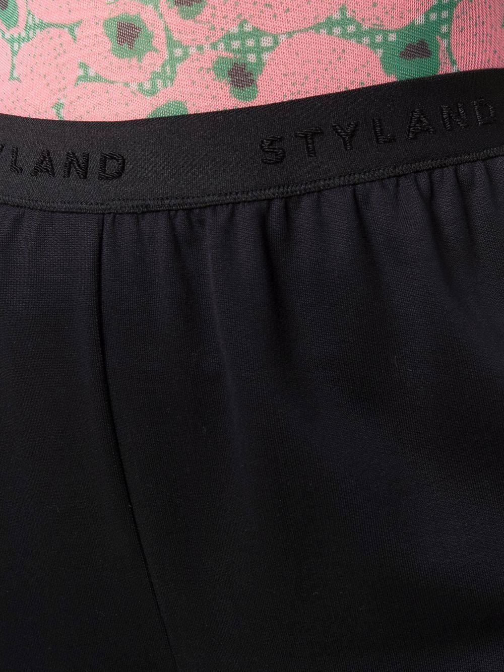 фото Styland широкие брюки с логотипом