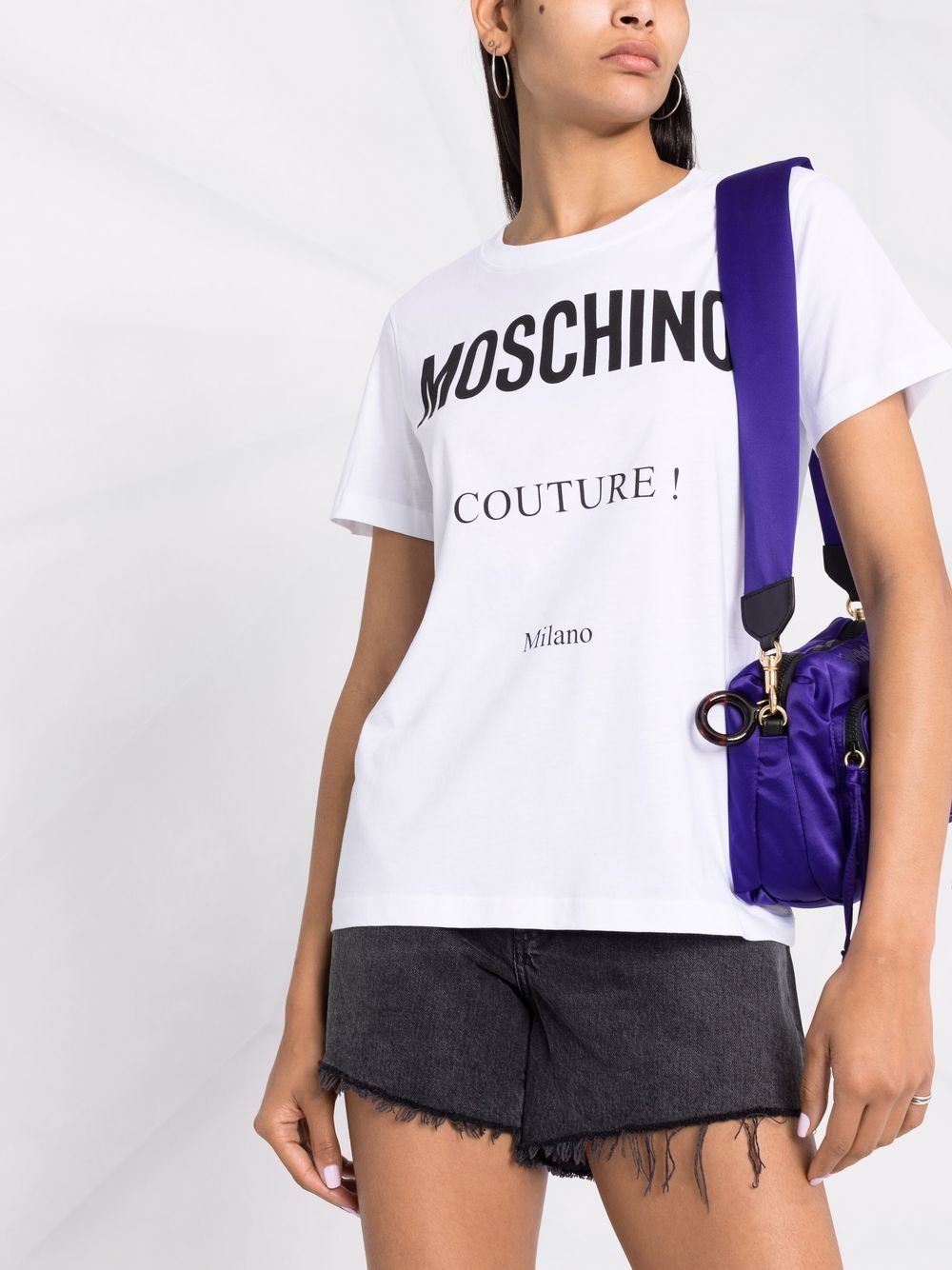 фото Moschino футболка с логотипом