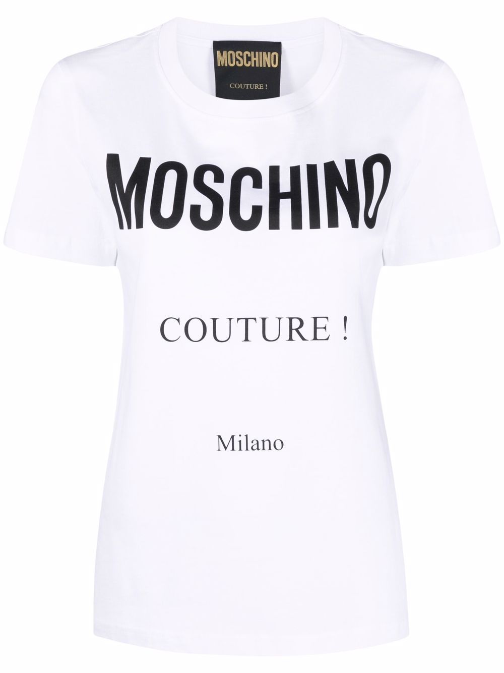 фото Moschino футболка с логотипом