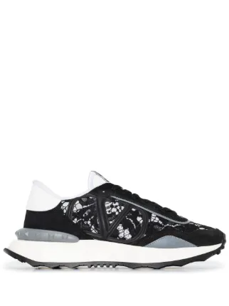 【VALENTINO】日本公式在庫なし★V LOGO LACE RUNNER Lace Runner Sneaker VALENTINO GARAVANI | Blondie Shop
