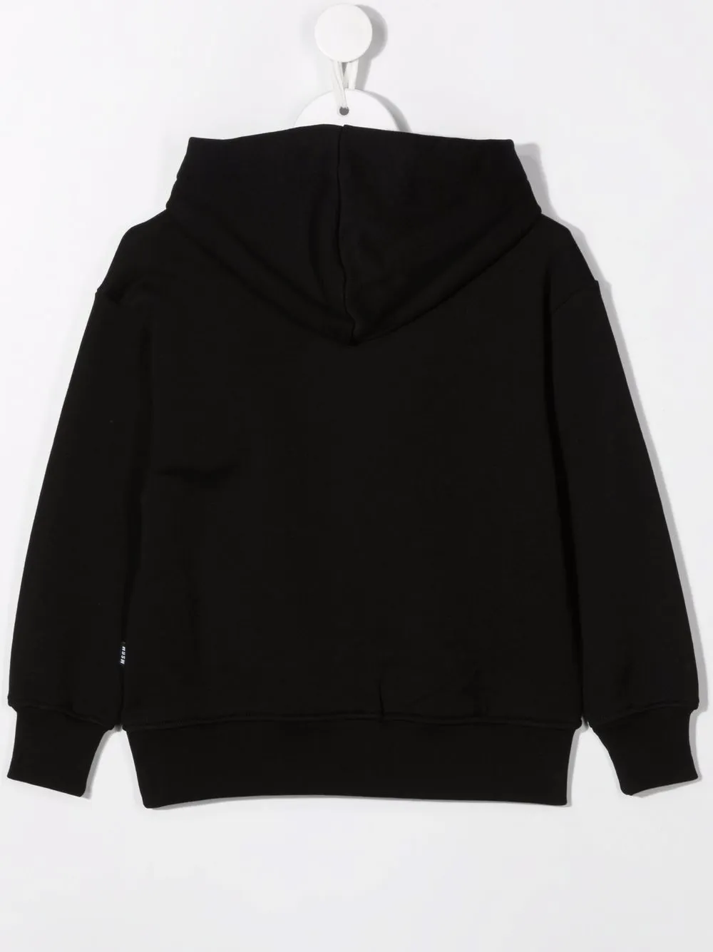 MSGM Kids Hoodie met logoprint - Zwart