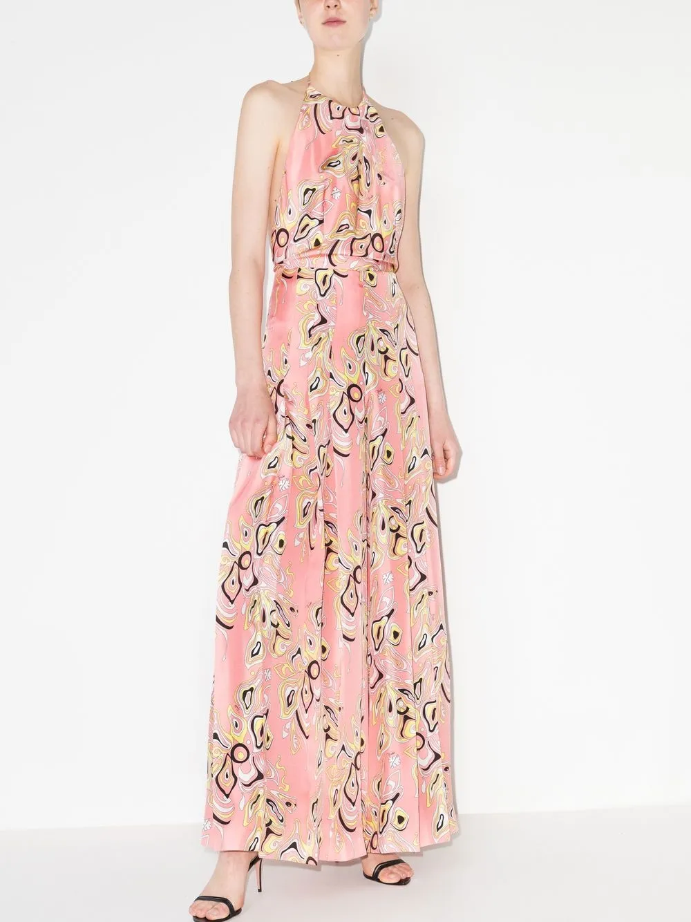 PUCCI Jumpsuit met halternek - Roze