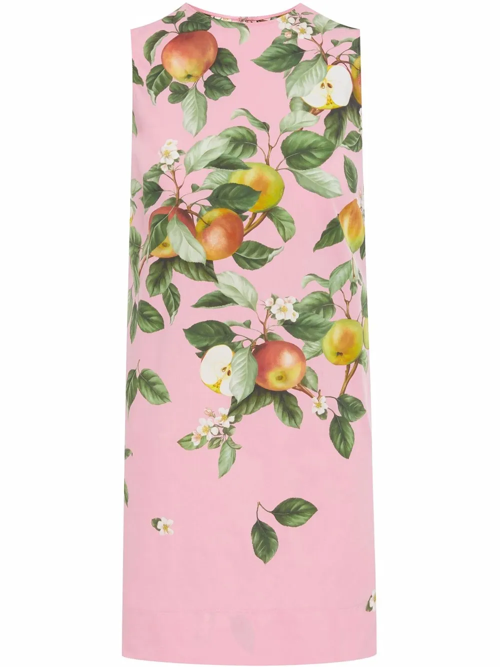 

Oscar de la Renta fruit-print shift dress - Pink