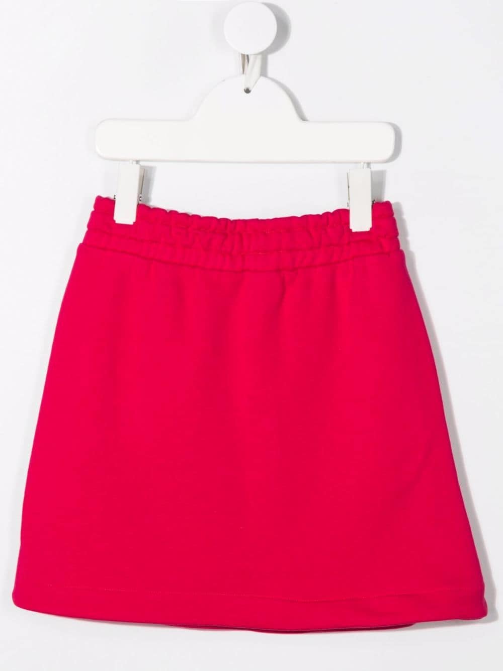 MSGM Kids Midi-rok met logoprint - Roze