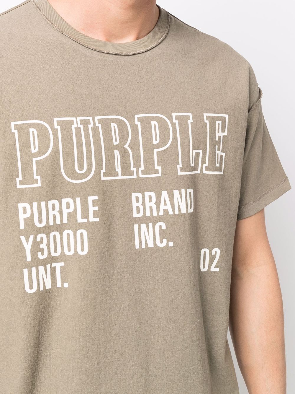 фото Purple brand футболка с логотипом