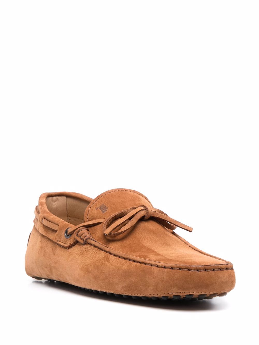 фото Tod's gommino bow-detail suede loafers