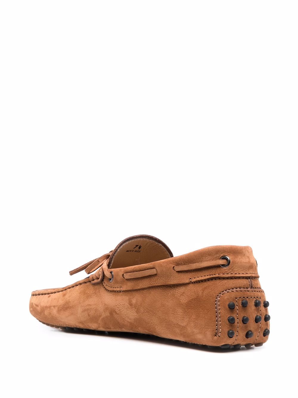 фото Tod's gommino bow-detail suede loafers