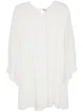 Olympiah layered mini dress - White