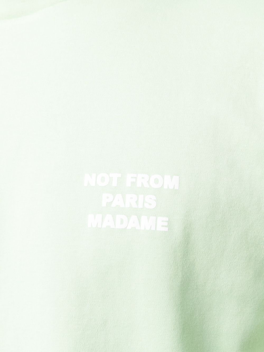 фото Drôle de monsieur slogan-print crew-neck t-shirt