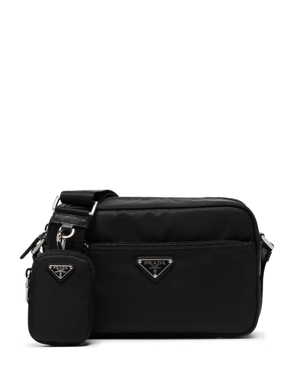 Prada Nylon Camera Bag in Black