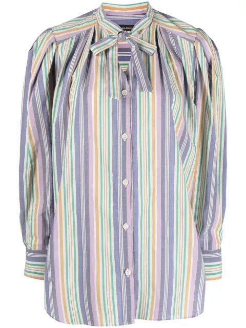 ISABEL MARANT Tiverna striped blouse
