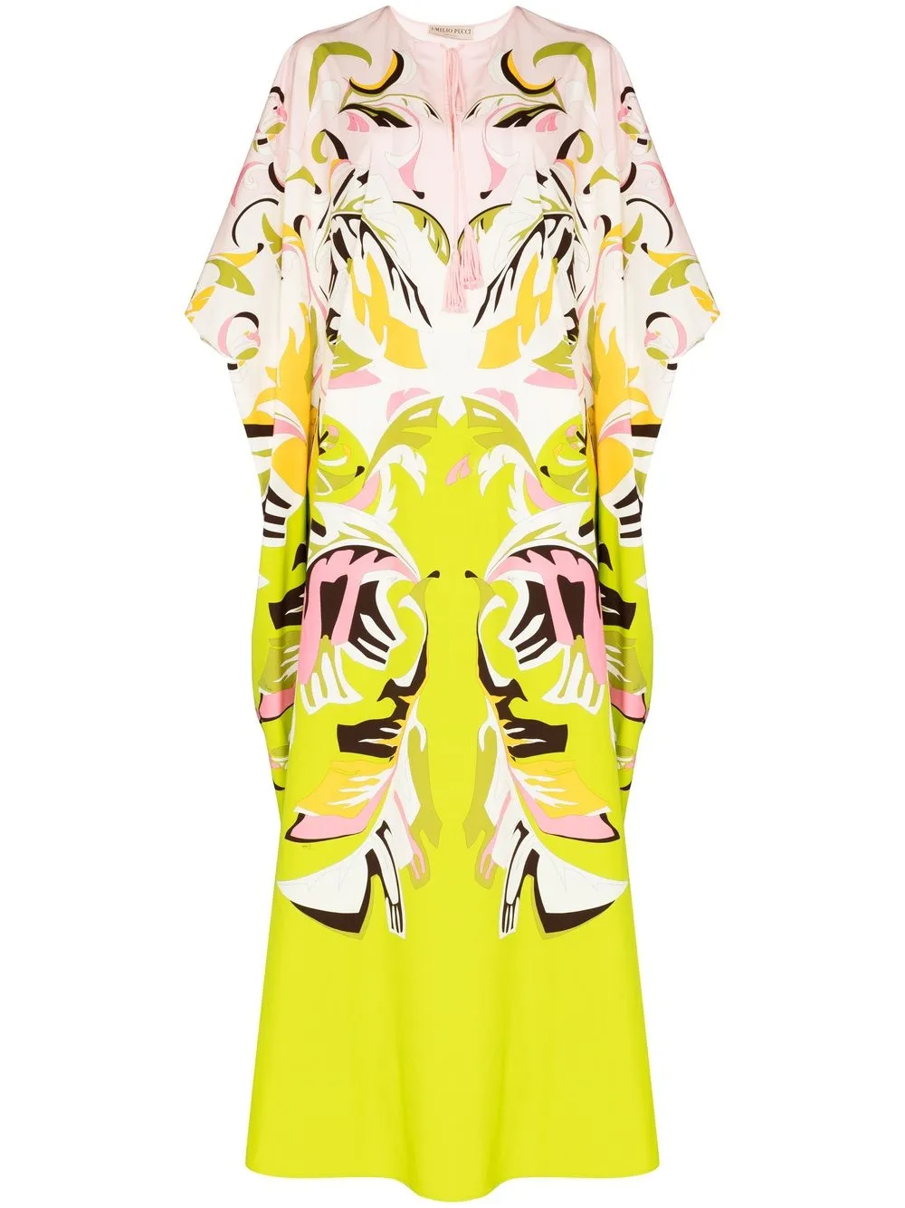 

PUCCI platani-print graphic-print dress - Green