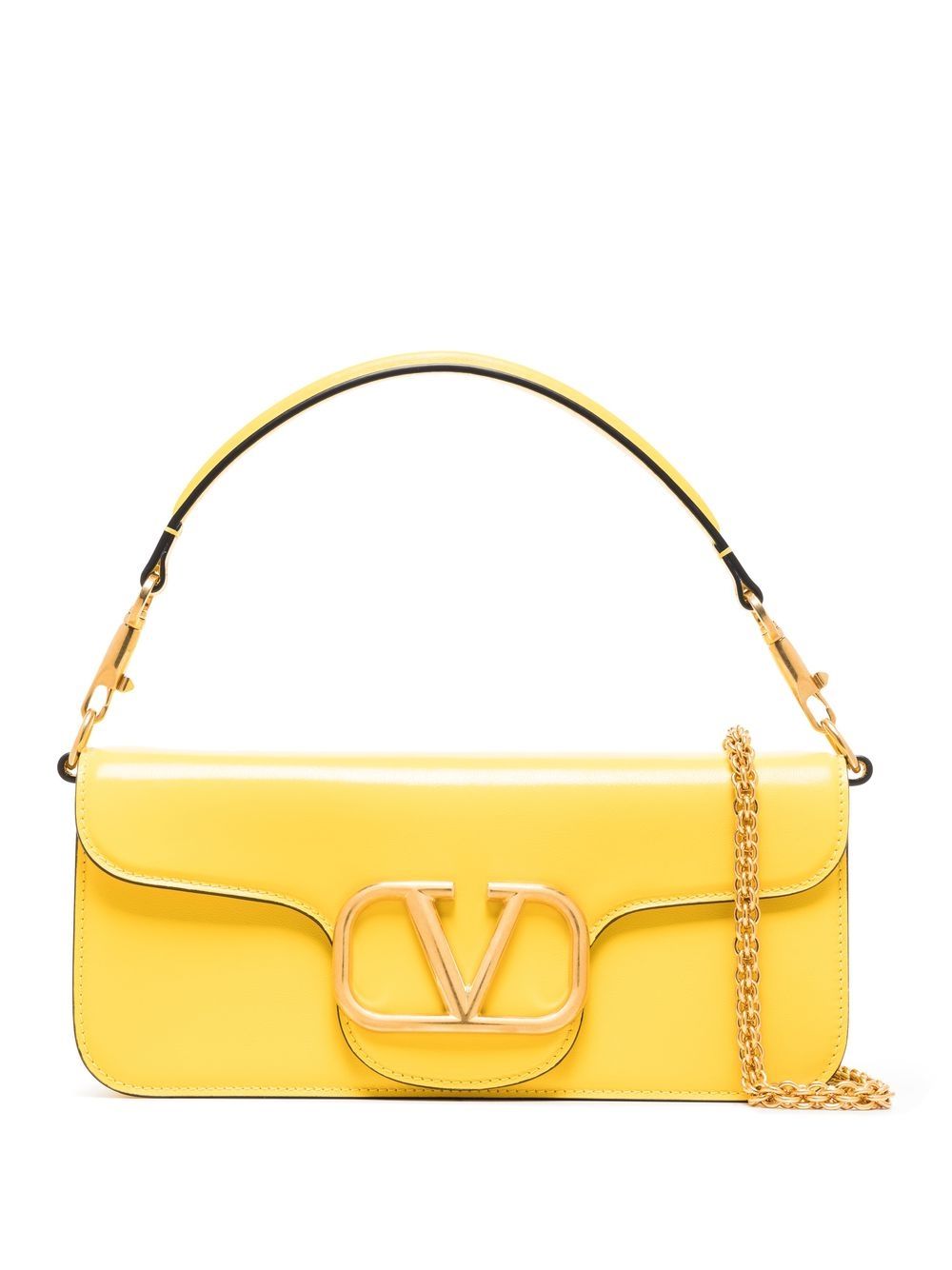 Valentino Garavani Vlogo Clutch Bag In Yellow | ModeSens