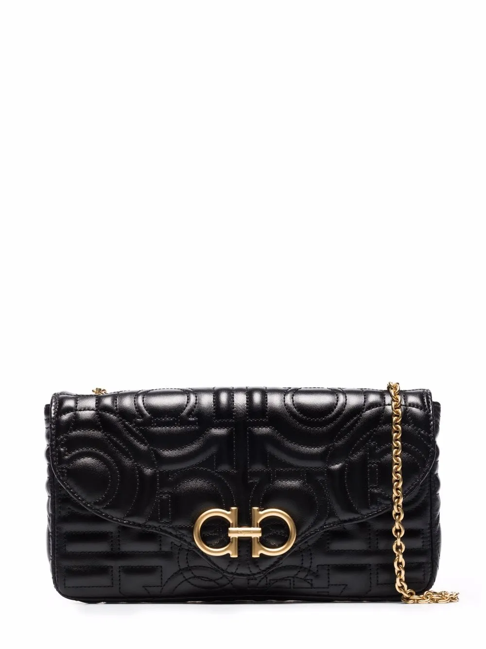 Salvatore Ferragamo Gancini Quilted Crossbody Bag Farfetch