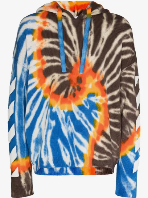 Off-White Arrows-motif drawstring hoodie