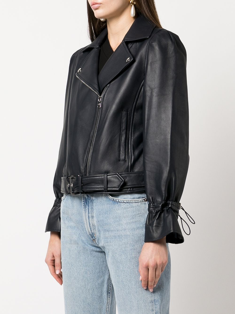 фото Milly yvonna leather jacket