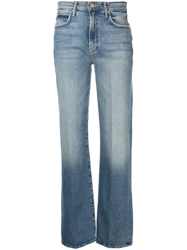 MOTHER The Kick It straight-leg Jeans 
