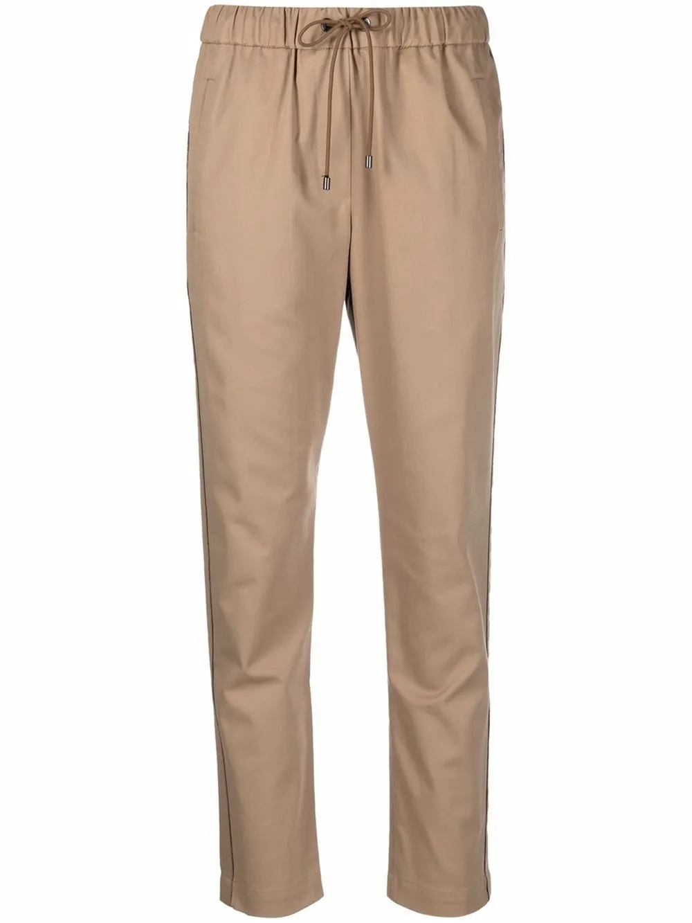 slim-cut drawstring trousers | Brunello 
