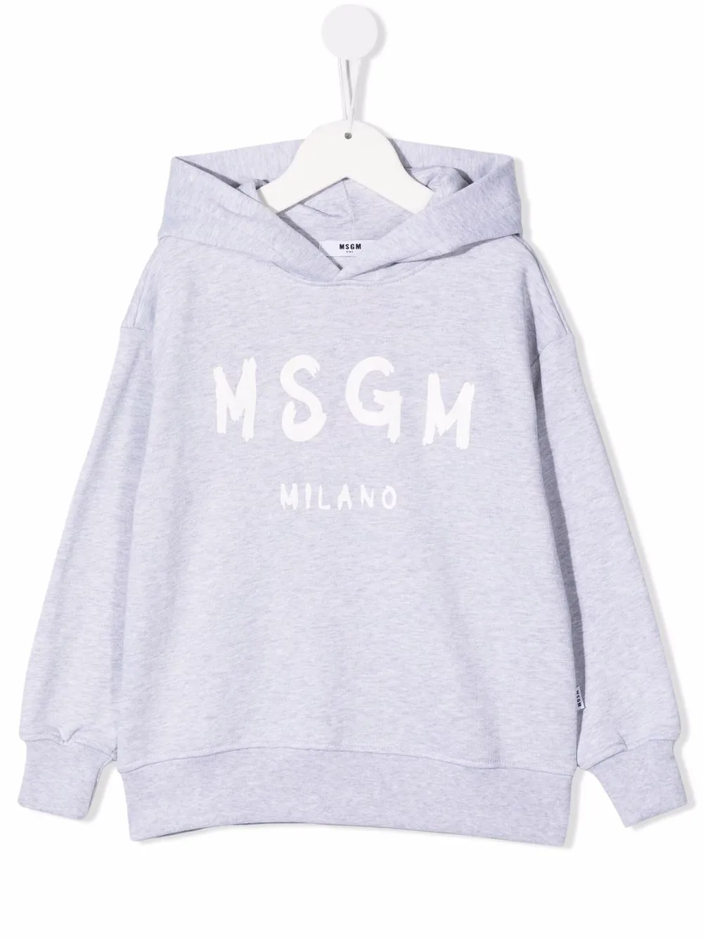 MSGM Kids logo-print Cotton Hoodie - Farfetch